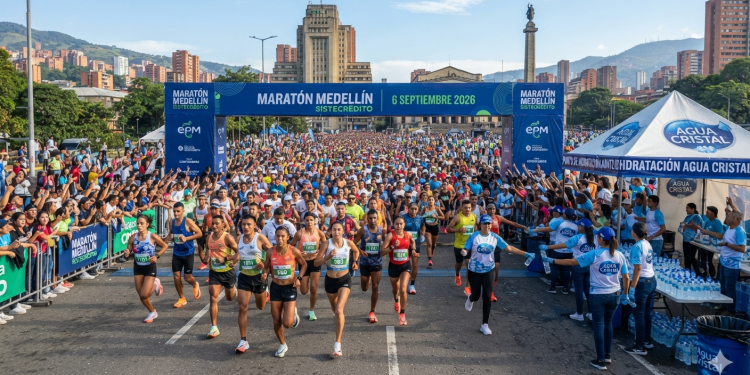 Medellín se toma las calles: 30.000 atletas listos para la Maratón 2026